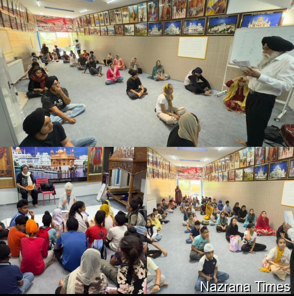 ਗੁਰਦੁਆਰਾ ਸਿੰਘ ਸਭਾ ਵਿਆਨਾ ਅਸਟਰੀਆ ਵਿਖੇ ਬੱਚਿਆਂ ਦੇ ਗੁਰਮਤਿ ਕੈਂਪ ਵਿਚ ਸਿੱਖ ਸੰਦੇਸਾ ਜਰਮਨੀ ਵਲੋਂ ਲਈ ਗਈ ਗੁਰਮਤਿ ਪ੍ਰੀਖਿਆ ਦਾ ਸ਼ਾਨਦਾਰ ਨਤੀਜਾ।