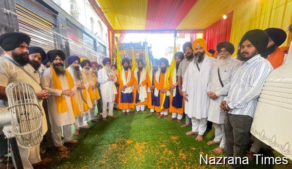 ਸ੍ਰੀ ਗੁਰੂ ਤੇਗ ਬਹਾਦਰ ਸਾਹਿਬ ਜੀ ਦੇ ਸ਼ਹੀਦੀ ਸਾਕੇ ਦੀ 350 ਸਾਲਾ ਸ਼ਤਾਬਦੀ: ਗੁਰਦੁਆਰਾ ਧੋਬੜੀ ਸਾਹਿਬ ਤੋਂ ਆਰੰਭ ਹੋਇਆ ਸ਼ਹੀਦੀ ਨਗਰ ਕੀਰਤਨ ਕਾਨ੍ਹਪੁਰ ਤੋਂ ਲਖਨਊ ਲਈ ਰਵਾਨਾ