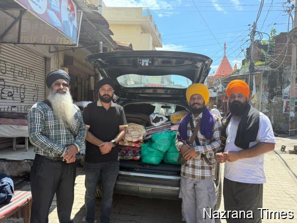 ਪ੍ਰਣਾਮ ਸ਼ਹੀਦਾਂ ਸੰਘਰਸ਼ ਕਮੇਟੀ ਨੇ ਹੜ੍ਹ ਪੀੜਤਾਂ ਨੂੰ ਰਾਹਤ ਸਮੱਗਰੀ ਵੰਡੀ : ਭਾਈ ਗੁਰਦੀਪ ਸਿੰਘ ਲੋਹਾਰਾ