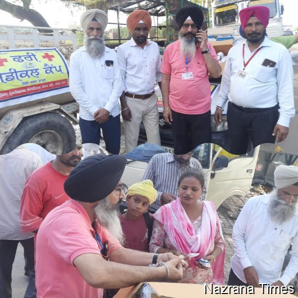 ਸੰਪਰਦਾਇ ਕਾਰ ਸੇਵਾ ਸਰਹਾਲੀ ਕਲਾਂ ਵੱਲੋਂ ਫ੍ਰੀ ਮੈਡੀਕਲ ਕੈਂਪ ਲਗਾਇਆ