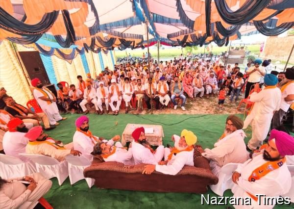 ਭਾਜਪਾ ਉਮੀਦਵਾਰ ਹਰਜੀਤ ਸਿੰਘ ਸੰਧੂ ਦੇ ਹੱਕ ਵਿੱਚ ਪਿੰਡ ਭੁੱਚਰ ਵਿਖੇ ਹੋਈ ਭਰਵੀਂ ਚੋਣ ਮੀਟਿੰਗ