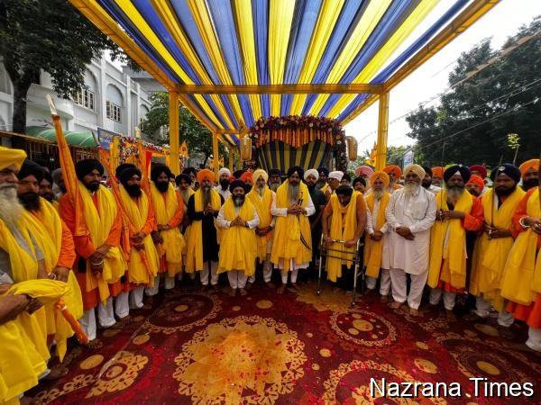 ਗੁਰੂ ਤੇਗ ਬਹਾਦਰ ਜੀ ਦੀ 350ਵੀਂ ਸ਼ਹੀਦੀ ਸ਼ਤਾਬਦੀ: ਰਾਏਪੁਰ ਤੋਂ ਗੋਂਦੀਆ ਮਹਾਰਾਸ਼ਟਰ ਲਈ ਰਵਾਨਾ ਹੋਇਆ ਸ਼ਹੀਦੀ ਨਗਰ ਕੀਰਤਨ