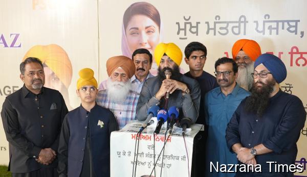 ਯੂ.ਕੇ. ਤੋਂ ਆਏ ਸਿੱਖ ਯਾਤਰੀਆਂ ਦੇ ਸਨਮਾਨ ਵਿੱਚ ਭਵਿਆ ਰਾਤ ਦਾ ਭੋਜਨ