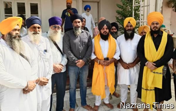 ਕੌਮੀ ਯੋਧੇ ਭਾਈ ਸੰਦੀਪ ਸਿੰਘ ਸੰਨੀ ਦੀ ਚੜ੍ਹਦੀ ਕਲਾ ਲਈ ਪੰਥਕ ਜਥੇਬੰਦੀਆਂ ਵੱਲੋਂ ਅਕਾਲ ਤਖ਼ਤ ਸਾਹਿਬ 'ਤੇ ਅਰਦਾਸ