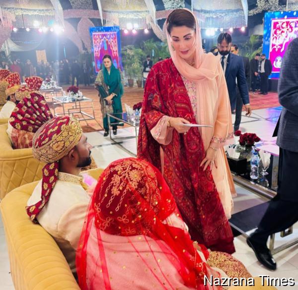 ਪੰਜਾਬ ਦੀ ਮੁੱਖ ਮੰਤਰੀ ਮਰਯਮ ਨਵਾਜ਼ ਦੇ “ਧੀ ਰਾਣੀ ਪ੍ਰੋਗਰਾਮ” ਹੇਠ ਰਿਕਾਰਡ ਤੋੜ ਸਾਂਝੇ ਵਿਆਹ
