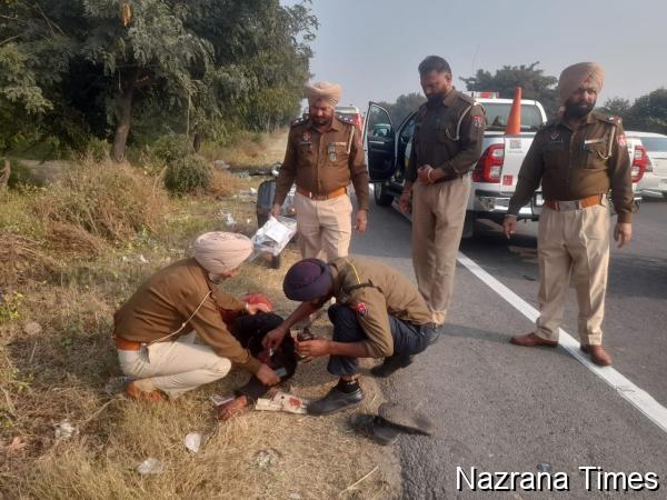 ਮੱਲੀਆਂ ਨੇੜੇ ਸੜਕ ਹਾਦਸੇ ਵਿੱਚ ਇਕ ਅਣਪਛਾਤਾ ਵਿਅਕਤੀ ਗੰਭੀਰ ਜ਼ਖ਼ਮੀ