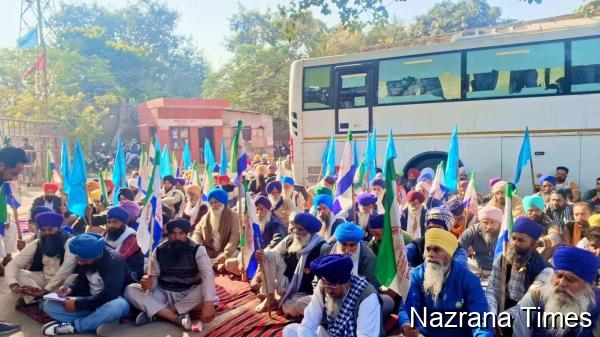 ਕੇ. ਐੱਮ. ਐੱਮ. ਦੇ ਐਲਾਨ ਤੇ ਕਿਸਾਨ ਮਜ਼ਦੂਰ ਸੰਘਰਸ਼ ਕਮੇਟੀ ਵੱਲੋਂ ਰੋਡਵੇਜ਼ ਮੁਲਾਜ਼ਮਾਂ ਦੇ ਸੰਘਰਸ਼ ਵਿੱਚ ਵੱਡੀ ਸ਼ਮੂਲੀਅਤ,