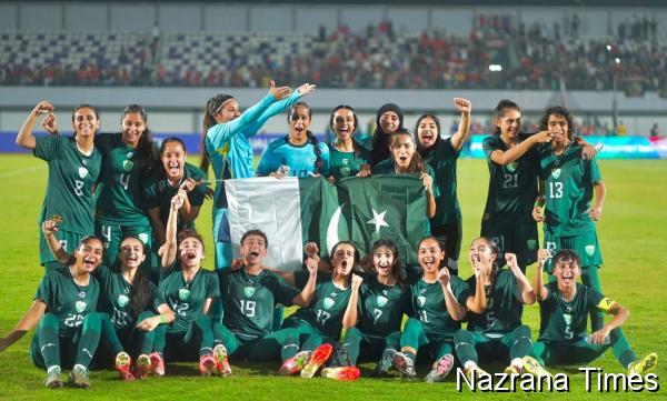 Pakistan Women’s Football Team Makes Historic FIFA Series Debut