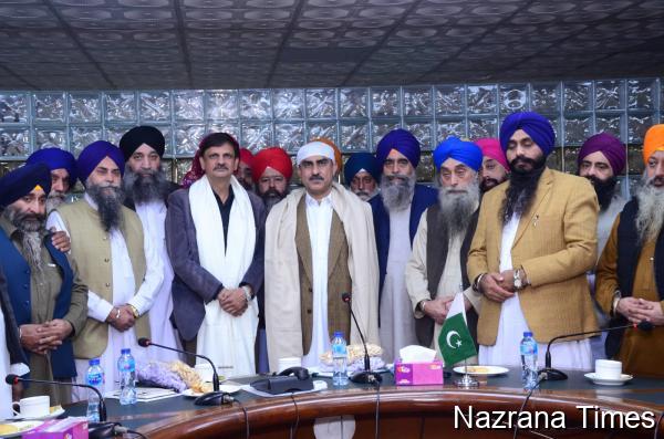 ਪੇਸ਼ਾਵਰ ਤੋਂ ਸਿੱਖ ਵਫ਼ਦ ਦੀ ਇਤਿਹਾਸਕ ਗੁਰਦੁਆਰਿਆਂ ਦੀ ਮੁਰੰਮਤ ਲਈ ਈਟੀਪੀਬੀ ਅਧਿਕਾਰੀਆਂ ਨਾਲ ਮੁਲਾਕਾਤ