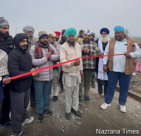 ਪਿੰਡ ਕੋਟਲਾ ਵਿਖੇ ਨਮੂਨੇ ਦਾ ਬਣੇਗਾ ਸਟੇਡੀਅਮ ਨੂੰ ਜਾਂਦਾ ਰਸਤਾ ਕੰਕਰੀਟ ਦਾ ਬਣੇਗਾ  : ਸਰਪੰਚ ਗੁਰਦੀਪ ਸਿੰਘ ਕੋਟਲਾ