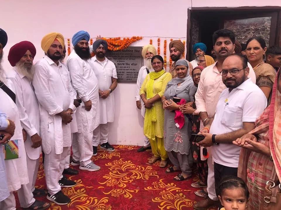 ਵਿਧਾਇਕ ਖਹਿਰਾ ਨੇ ਪਿੰਡਾਂ ਦੇ ਵਿਕਾਸ ਕਾਰਜਾਂ ਲਈ ਚੈੱਕ ਵੰਡੇ