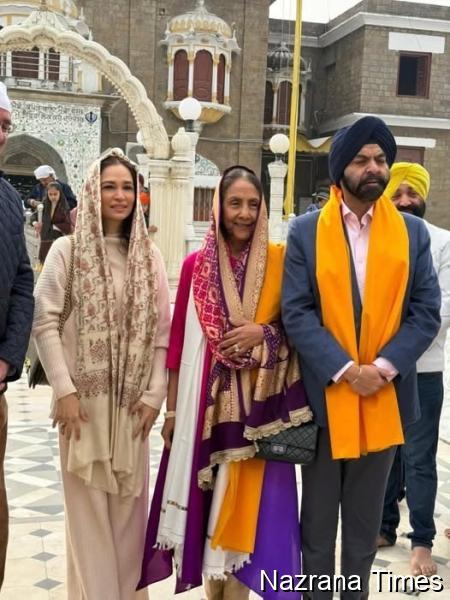ਵਰਲਡ ਬੈਂਕ ਪ੍ਰਧਾਨ ਅਜੈ ਬੰਗਾ ਨੇ ਪਾਕਿਸਤਾਨ ਦੌਰੇ ਦੌਰਾਨ ਗੁਰਦੁਆਰਾ ਪੰਜਾ ਸਾਹਿਬ ਵਿੱਚ ਮੱਥਾ ਟੇਕਿਆ