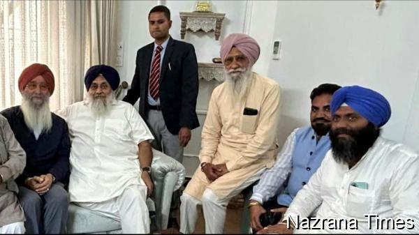 ਜਥੇਦਾਰ ਬ੍ਰਹਮਪੁਰਾ ਦੀ ਬਰਸੀ ਸਮਾਗਮ ਸਬੰਧੀ ਸੁਖਬੀਰ ਸਿੰਘ ਬਾਦਲ ਨਾਲ਼ ਬ੍ਰਹਮਪੁਰਾ ਤੇ ਸ਼ੇਖ ਦੀ ਮੁਲਾਕਾਤ