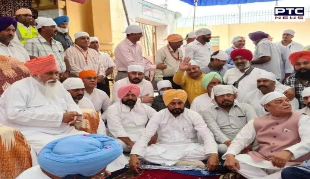 ਮੁੱਖ ਮੰਤਰੀ ਚਰਨਜੀਤ ਸਿੰਘ ਚੰਨੀ ਪਹੁੰਚੇ ਡੇਰਾ ਬੱਲਾਂ