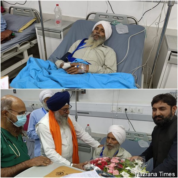 ਭਾਰਤੀ ਯਾਤਰੀ ਕਰਤਾਰ ਸਿੰਘ ਨੂੰ ਲਾਹੌਰ ਵਿੱਚ ਤੁਰੰਤ ਇਲਾਜ ਮਿਲਿਆ