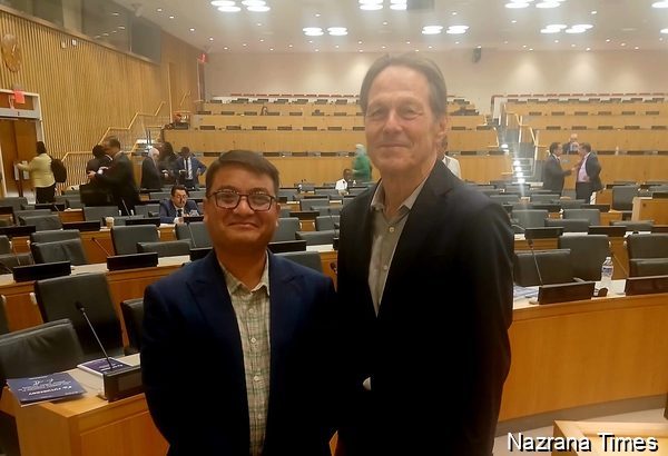 ਸਾਰਕ ਜਰਨਲਿਸਟ ਫੋਰਮ ਦੇ ਪ੍ਰਧਾਨ ਦੀ ਸੰਯੁਕਤ ਰਾਸ਼ਟਰ CEPA ਦੇ ਉਪ-ਚੇਅਰਮੈਨ ਨਾਲ ਮੁਲਾਕਾਤ