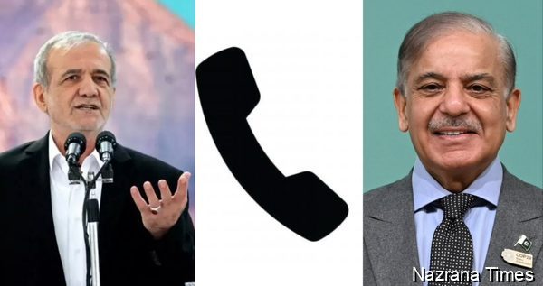 Pakistan Prime Minister Shehbaz Sharif Holds Telephone Conversation with President of the Islamic Republic of Iran