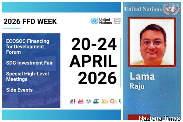 Raju Lama Joins International Stakeholders at UN High-Level Forum