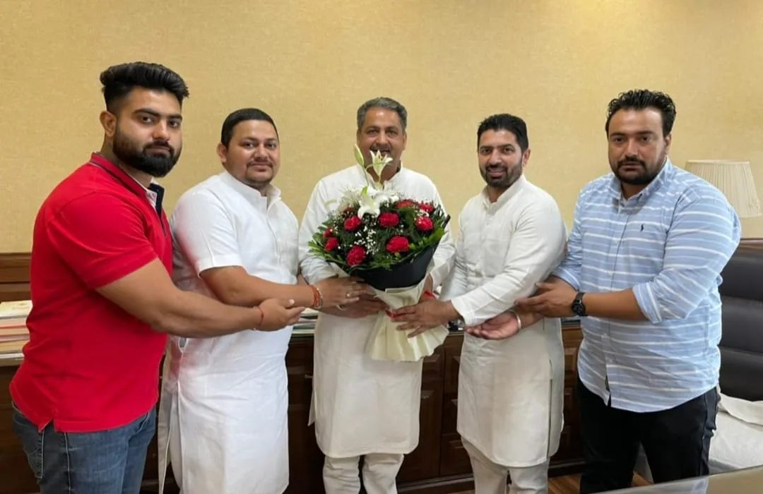 ਅਸ਼ਵਨ ਭੱਲਾ  ਨੇ ਵਿਜੇ ਇੰਦਰ ਸਿੰਗਲਾ  ਨੂੰ ਕੈਬਨਿਟ ਮੰਤਰੀ ਬਣਨ ਤੇ ਦਿੱਤੀ ਵਧਾਈ   
