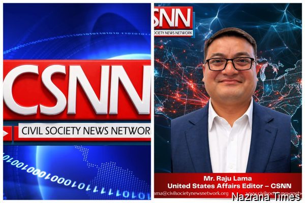 राजू लामा CSNN के यूएस अफेयर्स एडिटर नियुक्त