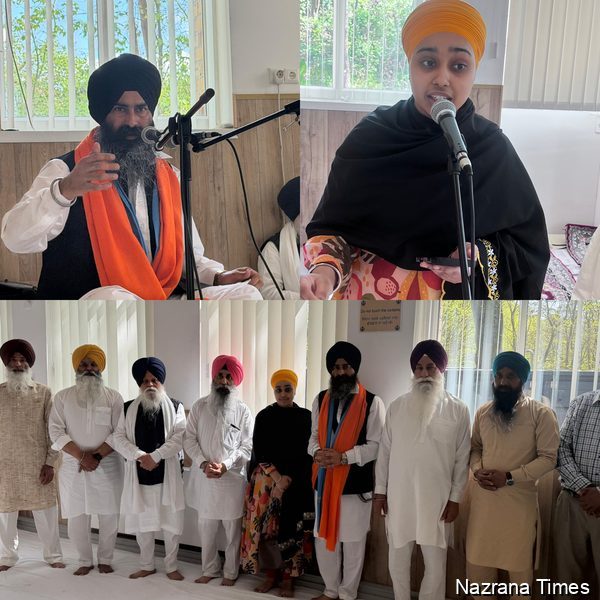ਗੁਰਦੁਆਰਾ ਸ੍ਰੀ ਗੁਰੂ ਸਿੰਘ ਸਭਾ ਟੈਲਟੋ ਬਰਲਿਨ ਜਰਮਨੀ ਵਿਖੇ ਤੀਜੇ ਪਾਤਸ਼ਾਹ ਜੀ ਦੇ ਪ੍ਰਕਾਸ਼ ਪੁਰਬ ਅਤੇ ਜਰਨੈਲ ਸ. ਹਰੀ ਸਿੰਘ ਨਲੂਆ ਦੀ ਸ਼ਹਾਦਤ ਨੂੰ ਸਮਰਪਿਤ ਗੁਰਮਤਿ ਸਮਾਗਮ ਹੋਇਆ।