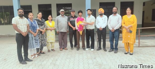 Prabhjot Singh Rayat of Government High School, Thala, secures 17th rank in Class 10th Merit List.