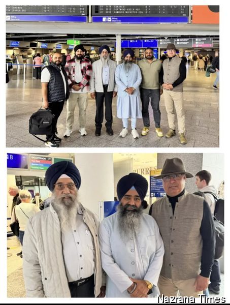 ਸਿੰਘ ਸਾਹਿਬਾਨ ਗਿਆਨੀ ਹਰਪਾਲ ਸਿੰਘ ਜੀ ਸ਼੍ਰੀ ਫਤਿਹਗੜ ਸਾਹਿਬ ਵਾਲੇ ਯੂਰਪ ਦੌਰੇ ਤੇ
