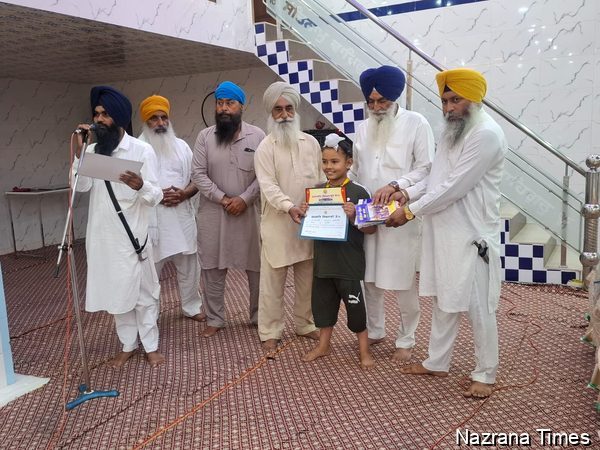 ਧਰਮ ਪ੍ਰਚਾਰ ਕਮੇਟੀ ਸ੍ਰੀ ਅੰਮ੍ਰਿਤਸਰ ਸਾਹਿਬ ਵੱਲੋਂ ਪਿੰਡ ਗੋਪੀਪੁਰ ਵਿਖੇ ਗੁਰਮਤਿ ਟਰੇਨਿੰਗ ਕੈਂਪ ਲਗਾਇਆ