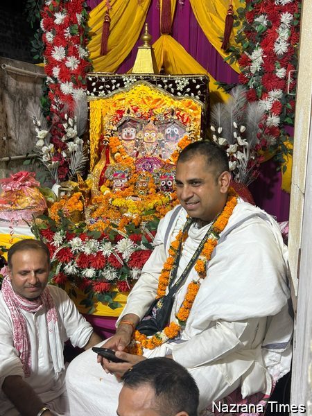 सुखजीत नगर बना वृंदावन धाम, भगवान श्री जगन्नाथ की 24वीं संध्या फेरी में उमड़ा भक्ति का सागर