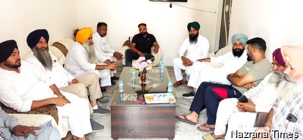 ਸੁਖਪਾਲ ਸਿੰਘ ਦੇ ਦੇਹਾਂਤ 'ਤੇ ਬਿੱਲਾ ਸ਼ੇਰੋਂ ਵੱਲੋਂ ਯੂਥ ਆਗੂ ਖਜਾਨ ਸਿੰਘ ਚੰਬਾ ਨਾਲ ਦੁੱਖ ਸਾਂਝਾ