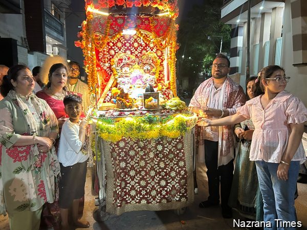 देव स्नान पूर्णिमा पर बिमला एन्क्लेव बना "जगन्नाथ पुरी धाम"