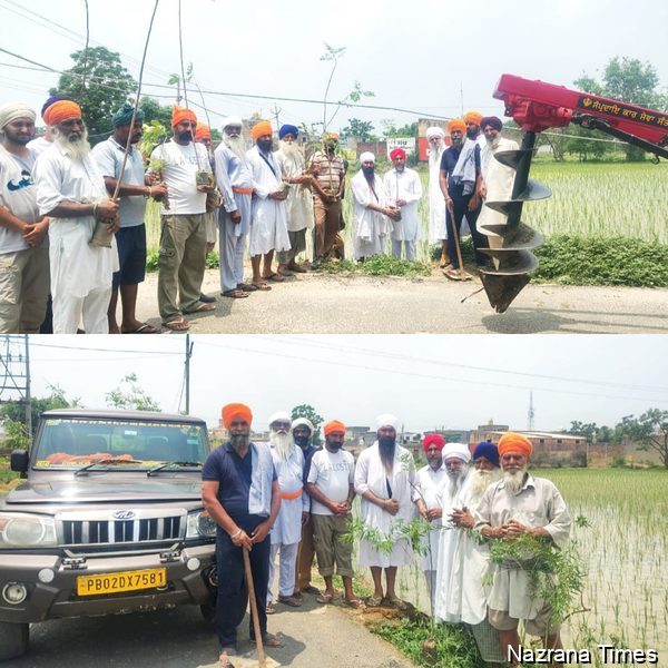 ਸੰਪਰਦਾਇ ਕਾਰ ਸੇਵਾ ਸਰਹਾਲੀ ਸਾਹਿਬ ਵੱਲੋਂ ਲਿੰਕ ਸੜਕਾਂ ਅਤੇ ਨੈਸ਼ਨਲ ਹਾਈਵੇ 'ਤੇ ਪੌਦੇ ਲਗਾਉਣ ਦੀ ਸੇਵਾ ਜਾਰੀ