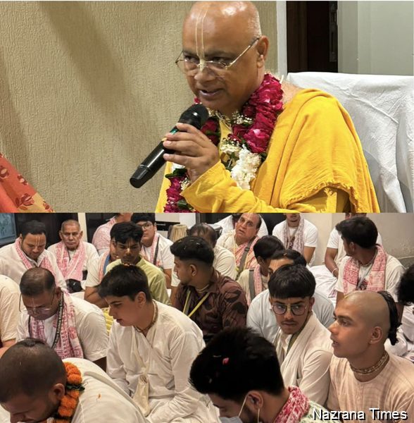 कपूरथला में परम पूजनीय प्रबोदानंद सरस्वती स्वामी महाराज के सान्निध्य में निकली इस्कॉन की 38वीं संध्या फेरी, रथयात्रा में सम्मिलित होने का किया आह्वान