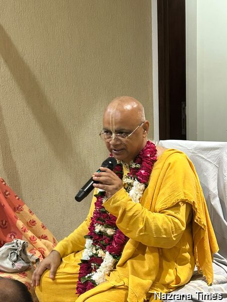 कपूरथला में परम पूजनीय प्रबोदानंद सरस्वती स्वामी महाराज के सान्निध्य में निकली इस्कॉन की 38वीं संध्या फेरी, रथयात्रा में सम्मिलित होने का किया आह्वान