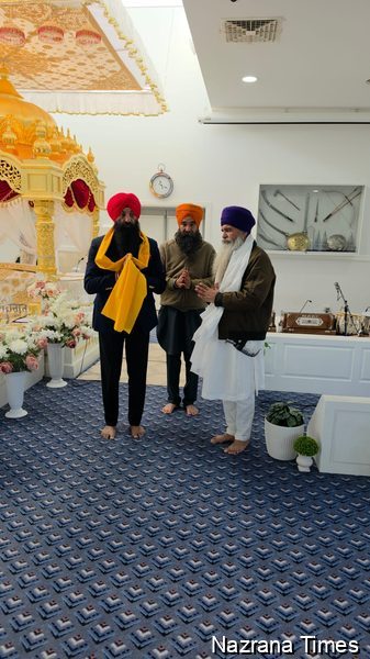 ऑस्ट्रेलिया के ग्रिफ़िथ गुरुद्वारा साहिब पहुंचे प्रांतीय मंत्री रमेश सिंह अरोड़ा, पंजाब के 50 ऐतिहासिक गुरुद्वारों का संरक्षण कार्य जारी