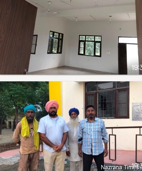 ਪਿੰਡ ਡੇਹਰੀਵਾਲ ਪੰਚਾਇਤ ਭਵਨ ਦੇ ਉਦਘਾਟਨ ਦੇ ਕੁਝ ਘੰਟਿਆਂ ਮਗਰੋਂ ਸਮਾਨ ਦੀ ਤੋੜ ਫੋੜ ਅਤੇ ਚੋਰੀ ਕੀਤੀ