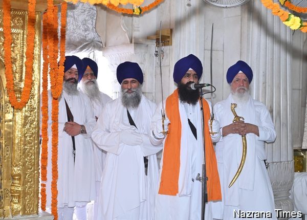 ਸ੍ਰੀ ਅਕਾਲ ਤਖ਼ਤ ਸਾਹਿਬ ਦੀ ਪ੍ਰਭੂਸਤਾ, ਕੌਮੀ ਏਕਤਾ ਤੇ ਪੰਥਕ ਚੇਤਨਾ ਦੇ ਸੰਦੇਸ਼ ਨਾਲ ਮੀਰੀ ਪੀਰੀ ਖਾਲਸਾ ਮਾਰਚ ਆਰੰਭ