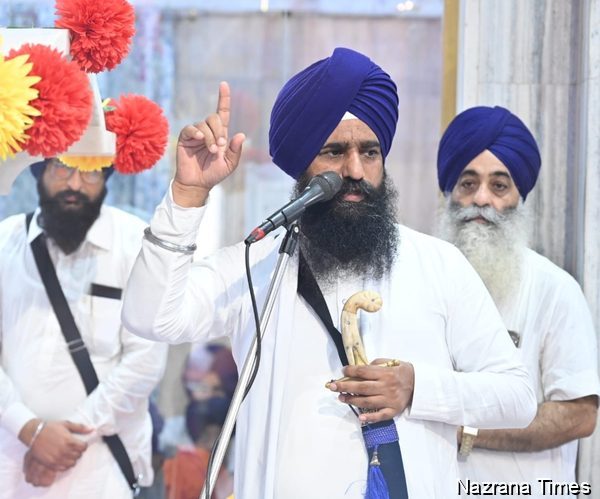 ਸੰਗਤਾਂ ਗੁਰੂ ਦੋਖੀ ਤੇ ਖਾਲਸਾ ਪੰਥ ਵਿਰੋਧੀ ਤਾਕਤਾਂ ਤੋਂ ਸੁਚੇਤ ਰਹਿਣ: ਗਿਆਨੀ ਕੁਲਦੀਪ ਸਿੰਘ ਗੜਗੱਜ