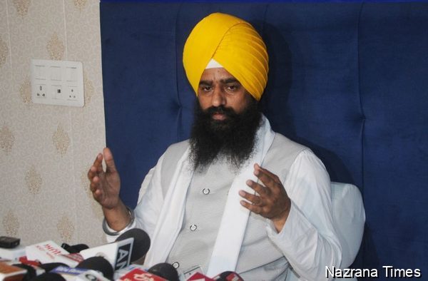 Jathedar Giani Kuldip Singh Gargajj strongly condemns attack on Sukhbir Singh Badal at Gurdwara Mata Sahib Devan’s Complex in Nanded