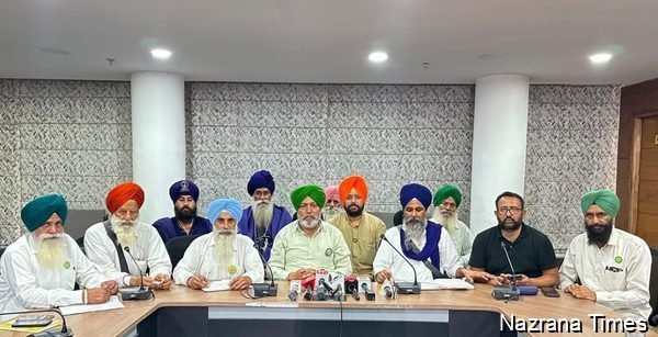 ਕਿਸਾਨ ਮਜ਼ਦੂਰ ਮੋਰਚਾ ਚੈਪਟਰ ਪੰਜਾਬ ਵੱਲੋਂ ਵੱਡੇ ਸੰਘਰਸ਼ ਦਾ ਐਲਾਨ;