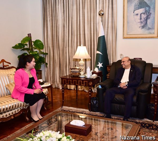 President Zardari for Further Strengthening Pakistan-China Economic and Trade Cooperation