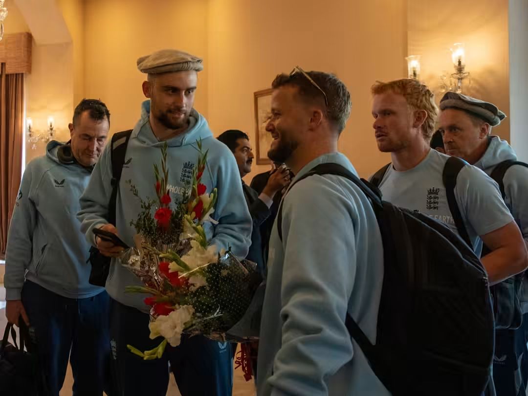 England ODI Squad Arrives in Islamabad