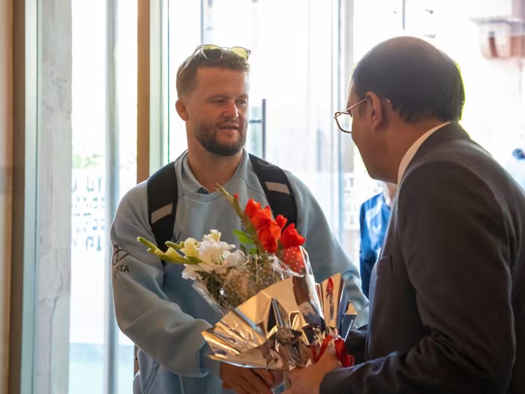 England ODI Squad Arrives in Islamabad