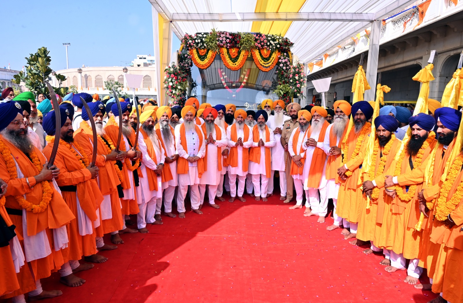 ਧੰਨ  ਗੁਰੂ ਰਾਮਦਾਸ ਸਾਹਿਬ ਜੀ ਦੇ ਪ੍ਰਕਾਸ਼ ਪੁਰਬ ਮੌਕੇ ਨਗਰ ਕੀਰਤਨ