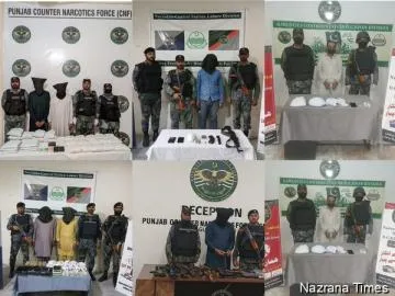 Crackdown on Drug Trafficking in Punjab