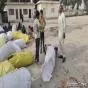वाघा बॉर्डर पर परिवार की वापसी