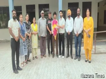 Prabhjot Singh Rayat of Government High School, Thala, secures 17th rank in Class 10th Merit List.