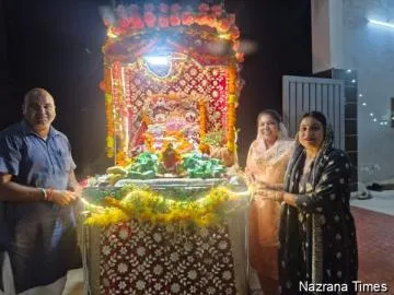 पंजाबी बाग बना वृंदावन धाम, भगवान श्री जगन्नाथ की 42वीं संध्या फेरी में उमड़ा भक्ति का सागर