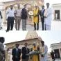 Shoaib Suddle Visits Jain, Valmiki Temples in Lahore