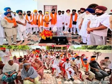 ਬਿੱਲਾ ਸ਼ੇਰੋਂ ਨੇ ਹੰਸਾਵਾਲਾ ਵਿਖੇ ਸੰਗਤ ਦਰਸ਼ਨ ਦੌਰਾਨ ਅਕਾਲੀ ਵਰਕਰਾਂ ਤੇ ਸੰਗਤ ਨਾਲ ਕੀਤਾ ਰਾਬਤਾ